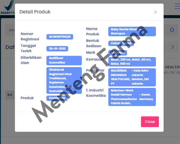 Cetaphil Baby Gentle Wash & Shampoo 230 mL - Sabun & Shampoo Perawatan Kulit Bayi - Menteng Farma