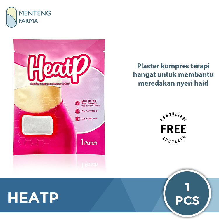HeatP Plester Pereda Nyeri Haid - Menteng Farma