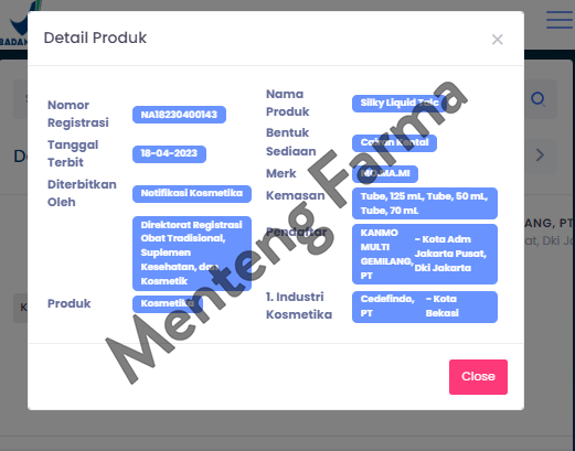 Momami Silky Liquid Talc 125 mL - Bedak Cair Bayi Penyerap Keringat - Menteng Farma
