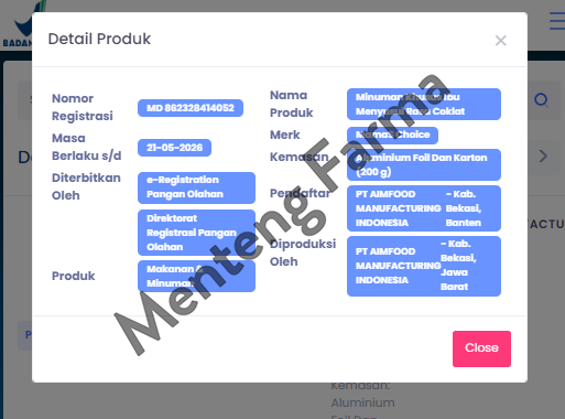 Mama's Choice Almond Powder Choco - Minuman Bubuk Pelancar ASI - Menteng Farma