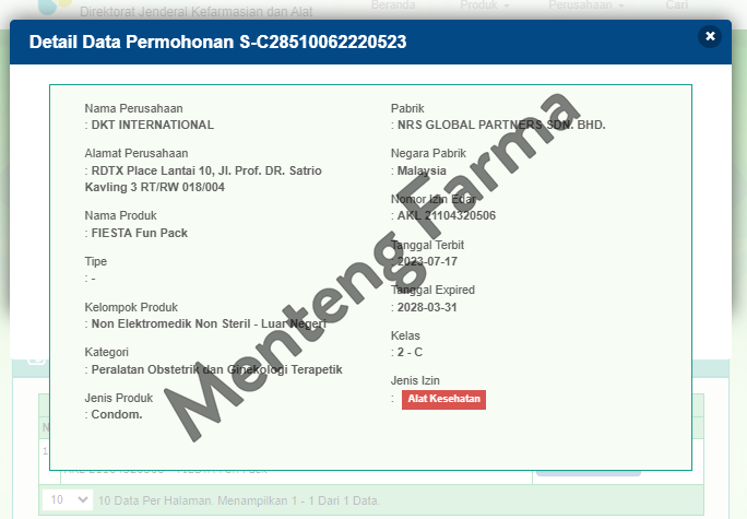 Kondom Fiesta Fun Pack