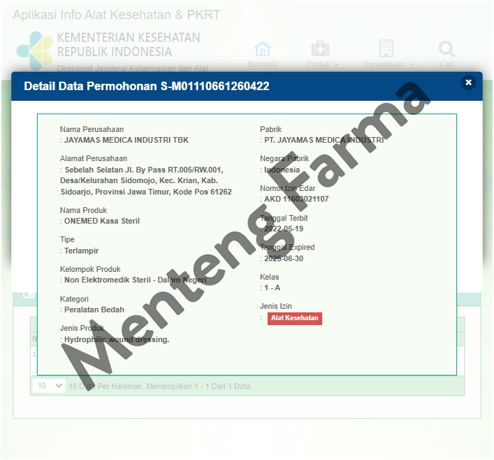 Onemed Kasa Sterile 16 cm x 16 cm (16 Pouch) - Kasa Steril Penutup Luka