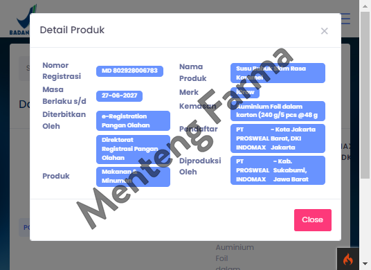 I Grow Karamel 5 Sachet - Susu Pertumbuhan Anak