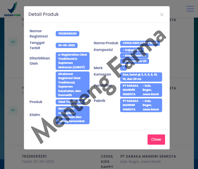 Cessa Kids Happy Nose 8 mL - Melegakan Hidung Tersumbat