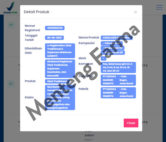 Cessa Kids Itch Away 8 mL - Mencegah Gigitan Nyamuk