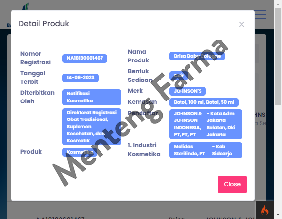 Johnson's Baby Cologne Brisa 100 ml - Minyak Wangi Bayi