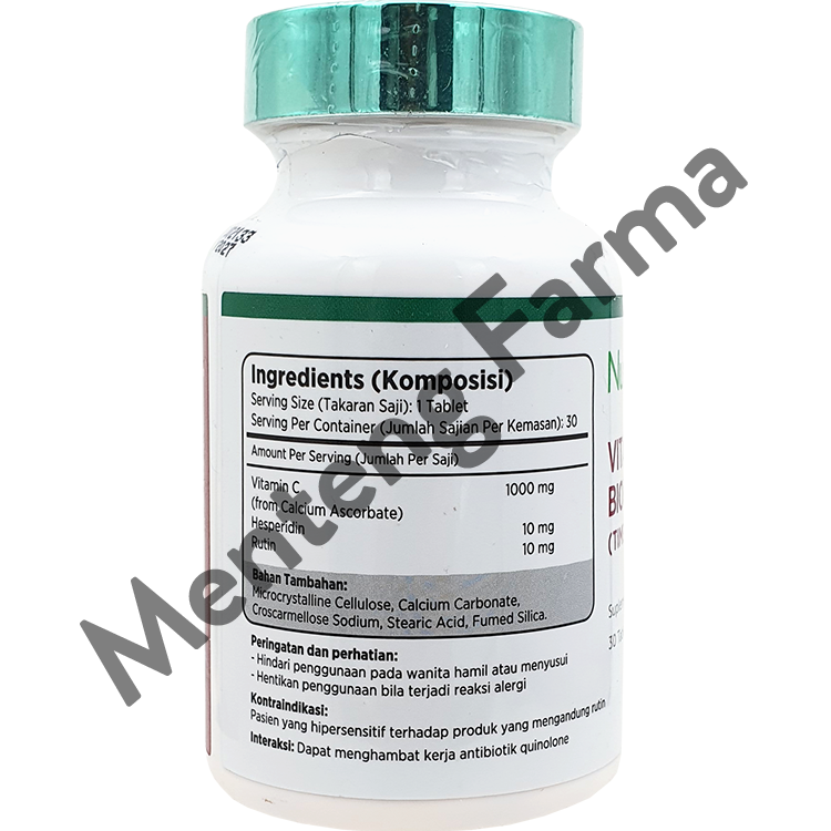 Nutriwell Vitamin C 1000 TR + Bioflavonoid 30 Tablet - Membantu Memenuhi Kebutuhan Vitamin C