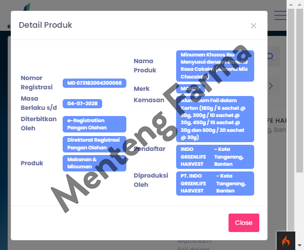 Momsy Almond Mix Cokelat 6 Sachet - Susu Pelancar ASI