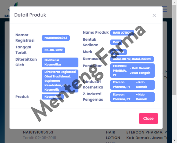 Pure Baby Hair Lotion 230 mL - Perawatan Rambut dan Kulit Kepala Bayi