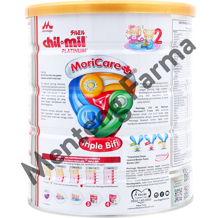 Morinaga Chil Mil Platinum 800 Gr - Susu Formula Bayi Lanjutan