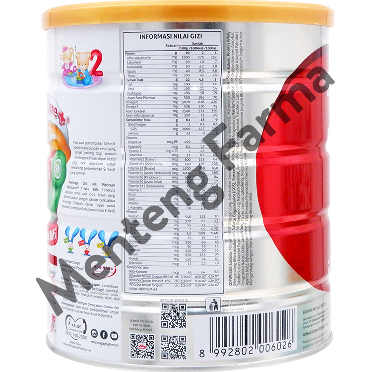 Morinaga Chil Mil Platinum 800 Gr - Susu Formula Bayi Lanjutan