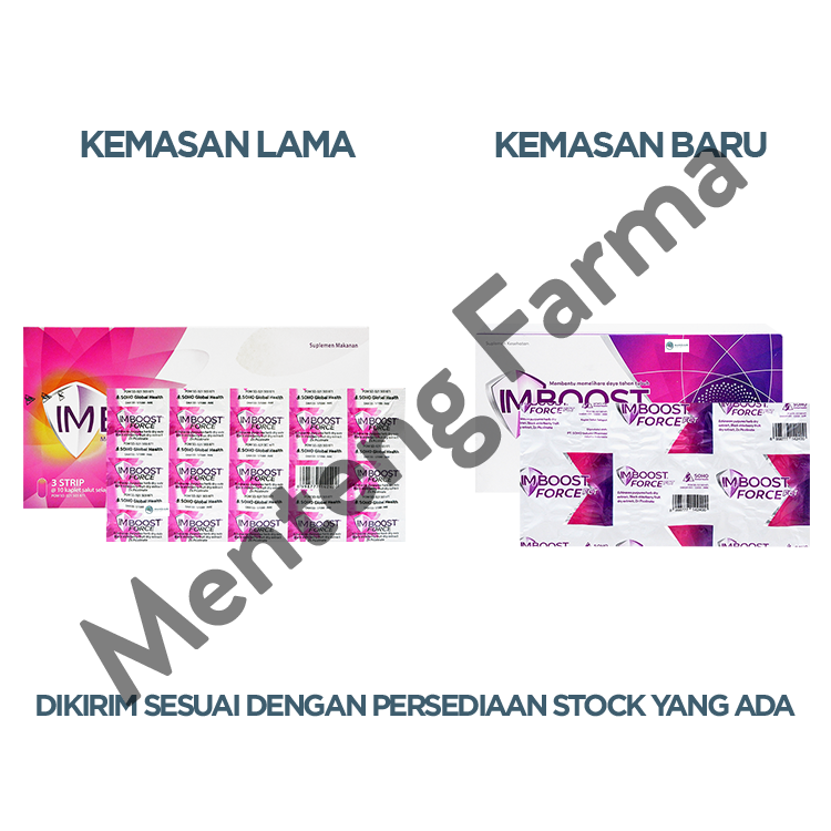 Imboost Force FCT Strip 10 Kaplet - Penambah Daya Tahan Tubuh
