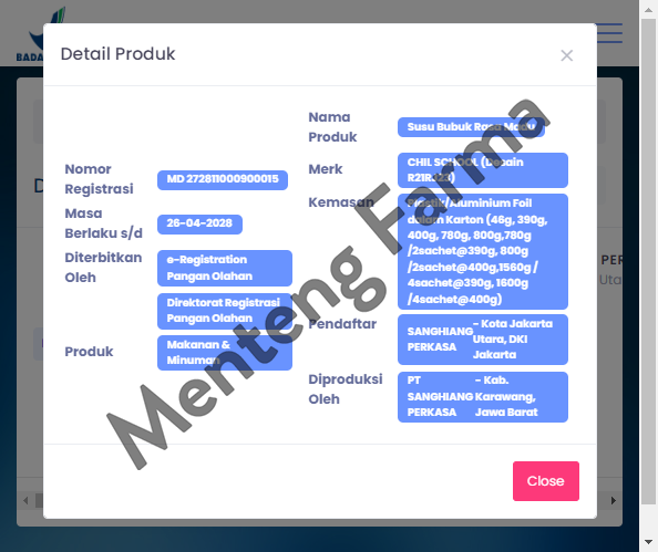 Morinaga Chil School Gold Madu 780 Gr - Susu Pertumbuhan Anak 3-12 Tahun