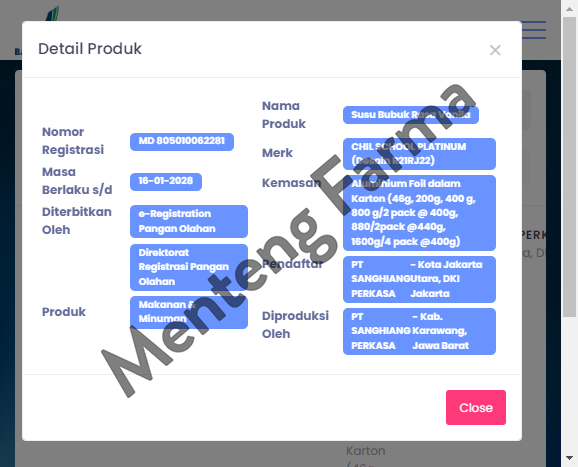 Morinaga Chil School Platinum Vanila 800 Gr - Susu Pertumbuhan Anak 3-12 Tahun