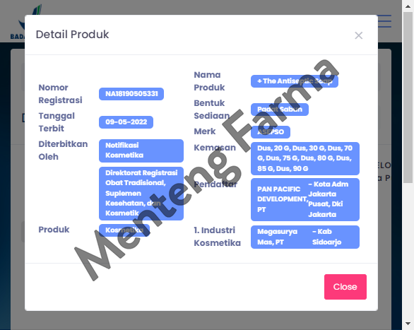 Asepso Plus 80 Gram - Sabun Batang Antiseptik