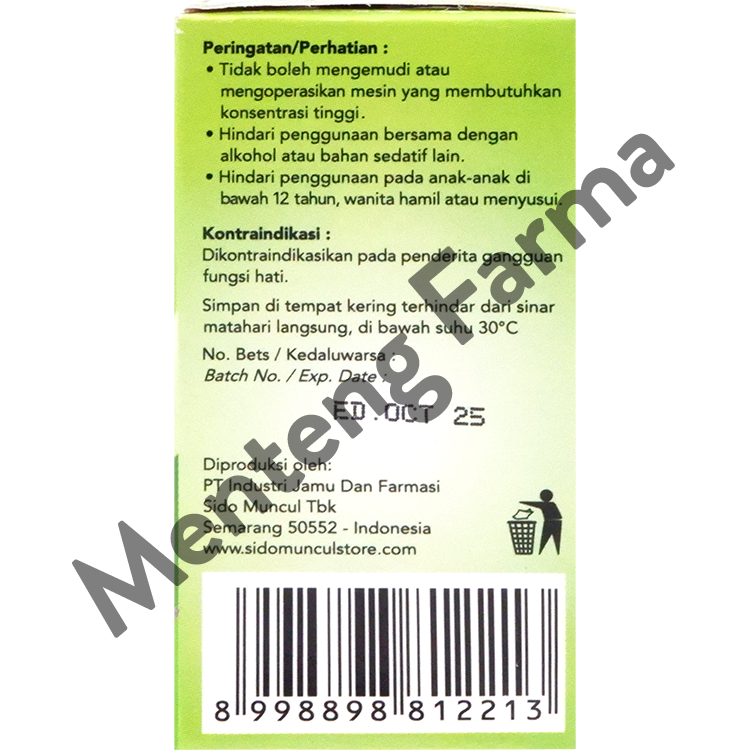 Tolak Angin Batuk Cair 5 Sachet - Meredakan Batuk Berdahak