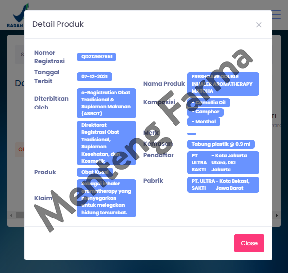 Freshcare Smash Matcha Double Inhaler + Roll On - Minyak Angin Aromatherapy