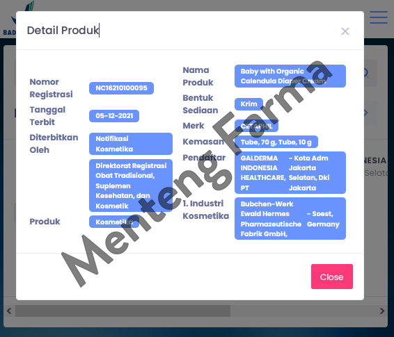 Cetaphil Baby Diaper Cream With Organic Calendula 70 Gr - Mengatasi Ruam Popok Bayi