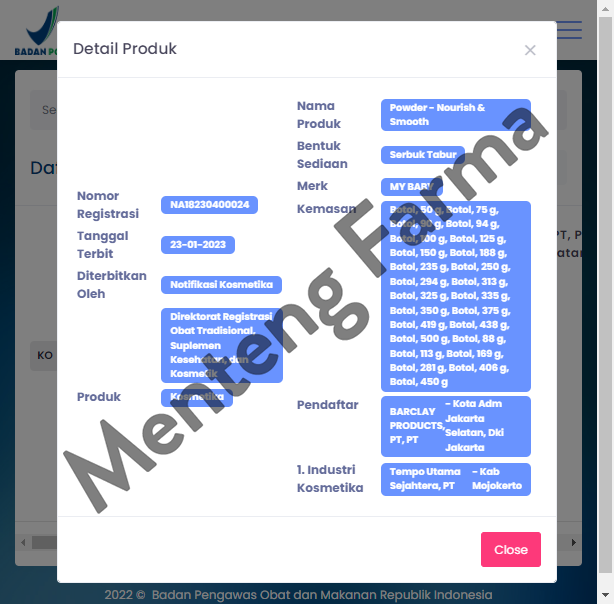 My Baby Powder Nourish & Smooth 90 Gr - Bedak Tabur Bayi