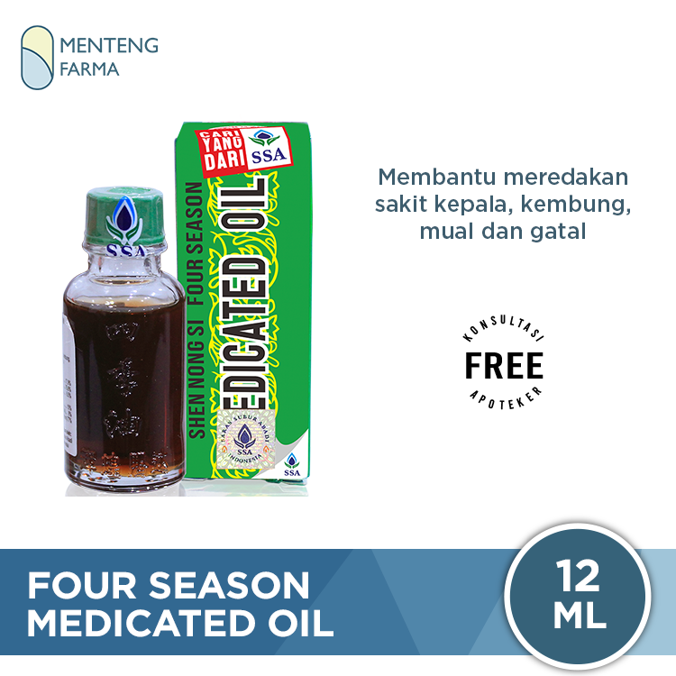 Four Season Medicated Oil 12ml
