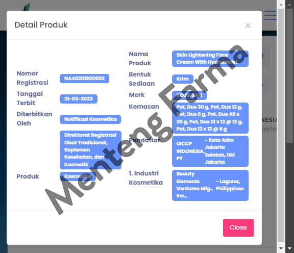 Kojie San Face Lightening Cream 30g - Mencerahkan dan Menyamarkan Noda Hitam