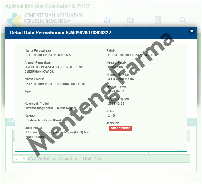 Steril Pregnancy Test - Alat Uji Kehamilan