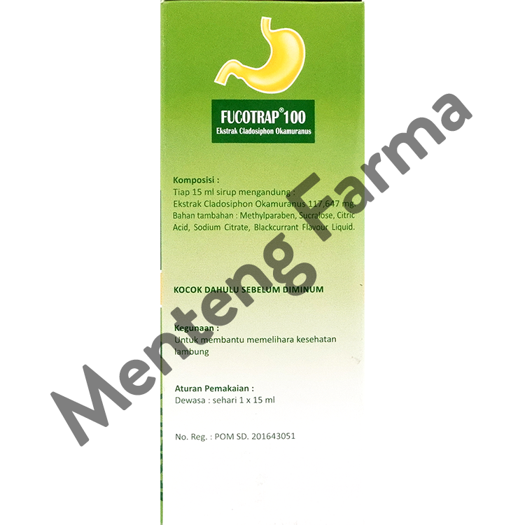 Fucotrap Syrup 100 ml - Menjaga Kesehatan Lambung