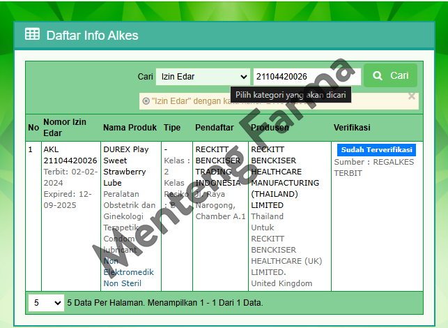 Durex Play Sweet Strawberry Lubricant 50 mL