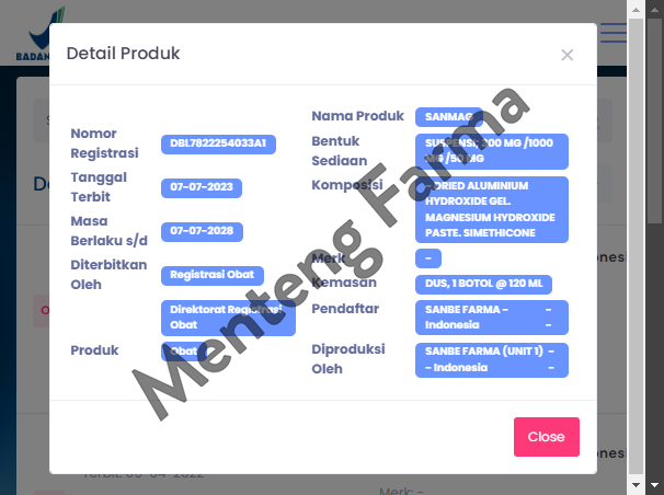 Sanmag Sirup 120 ml - Membantu Mengobati Nyeri Lambung