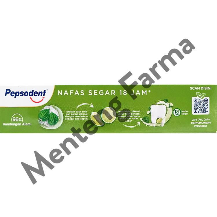 Pepsodent Complete 8 Herbal 120 Gr - Pasta Gigi Herbal dengan Ekstrak Daun Sirih