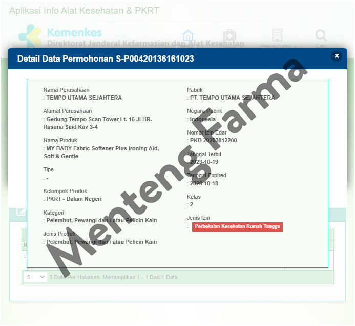 My Baby Softener Gentle Refill 675 mL - Pelembut Pakaian Bayi