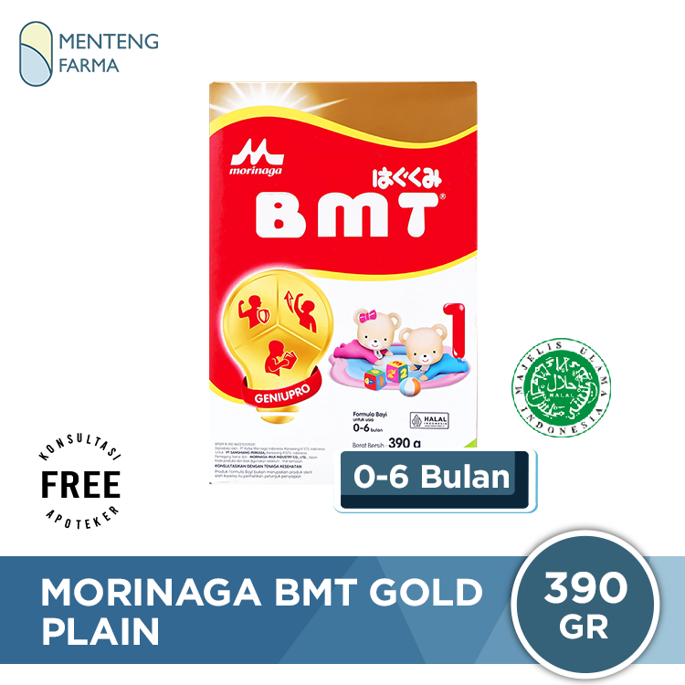 Morinaga BMT Gold 390 Gr - Susu Formula Bayi