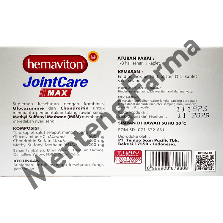 Hemaviton Joincare MAX - Suplemen Kesehatan Sendi