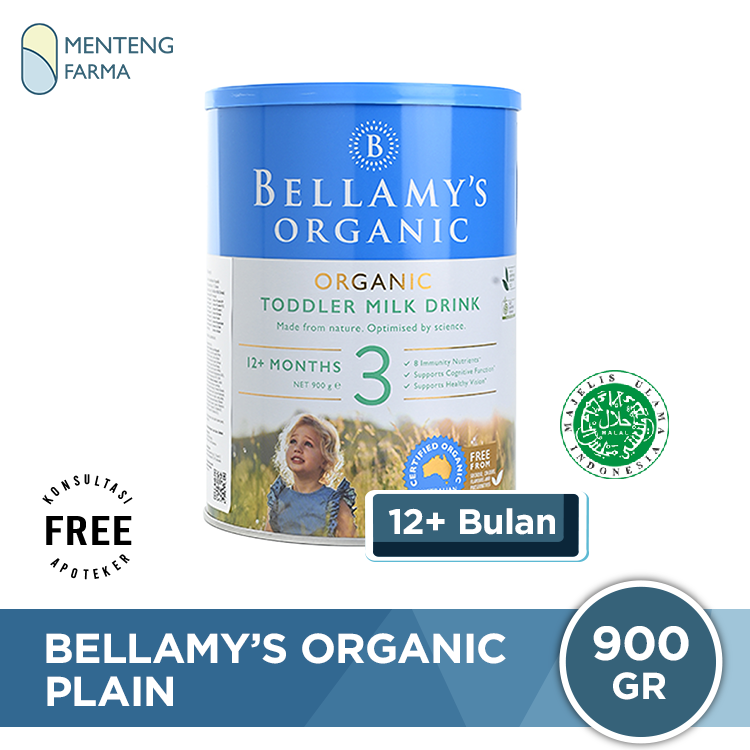 Bellamys Organic Step Susu Formula Lanjutan Organik 12 Bulan Keatas
