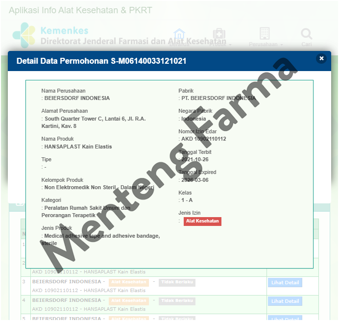 Hansaplast - Dus isi 100 lembar