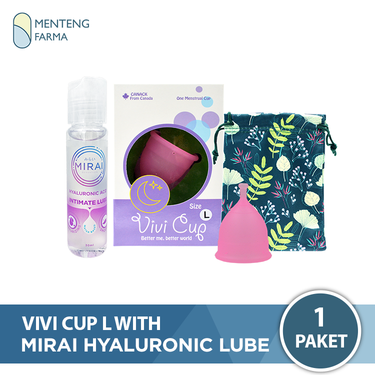 Vivi Cup L With Mirai Hyaluronic Lube