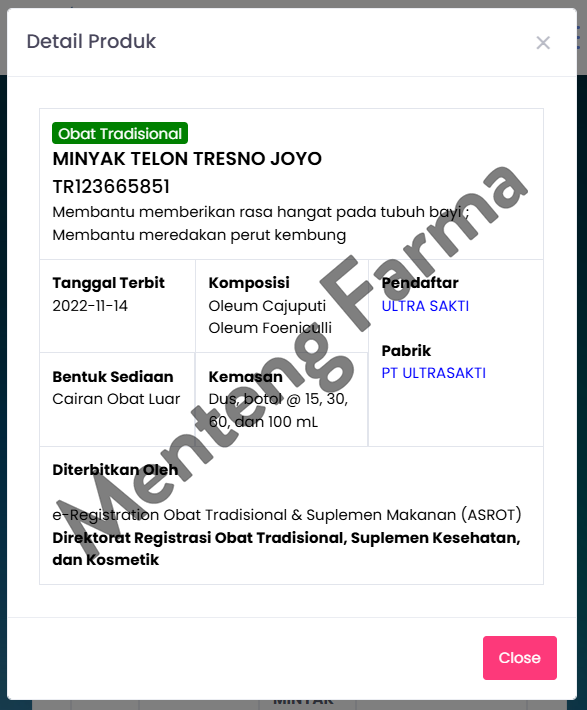 Minyak telon Tresno Joyo 100 mL Free 30 mL - Meredakan Kembung pada Bayi