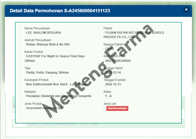 EasyDay Extra Long Pad 36 cm 8 Pads - Pembalut Wanita Bersalin Heavy Flow Kering Bebas Iritasi