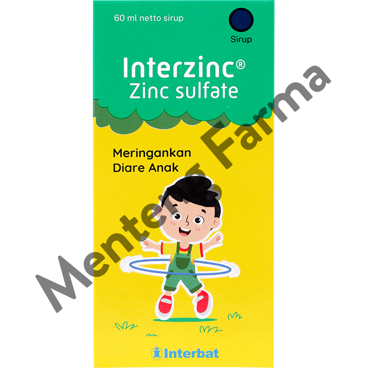 Interzinc Sirup 60 mL - Obat Diare Anak