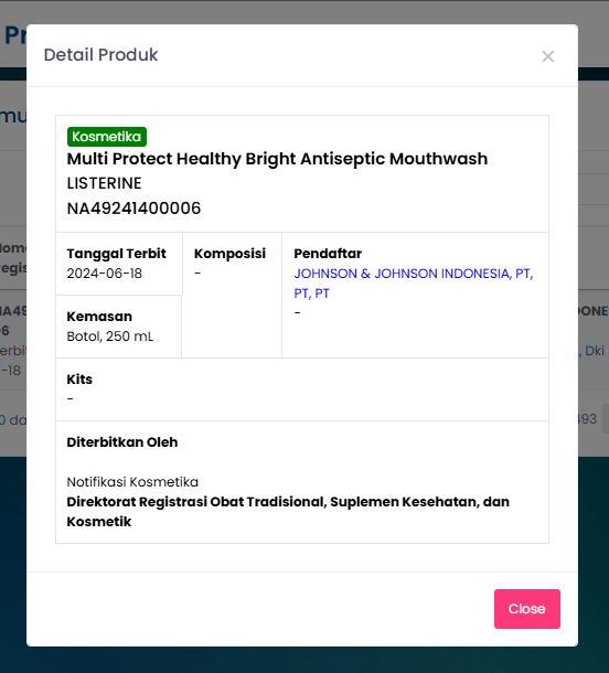 Listerine Multi Protect Healthy Bright 250 mL - Kurangi Noda Pada Gigi