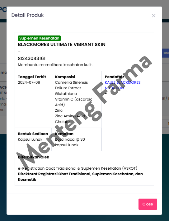 Blackmores Ultimate Vibrant Skin 30 Soft - Suplemen Perawatan Kulit