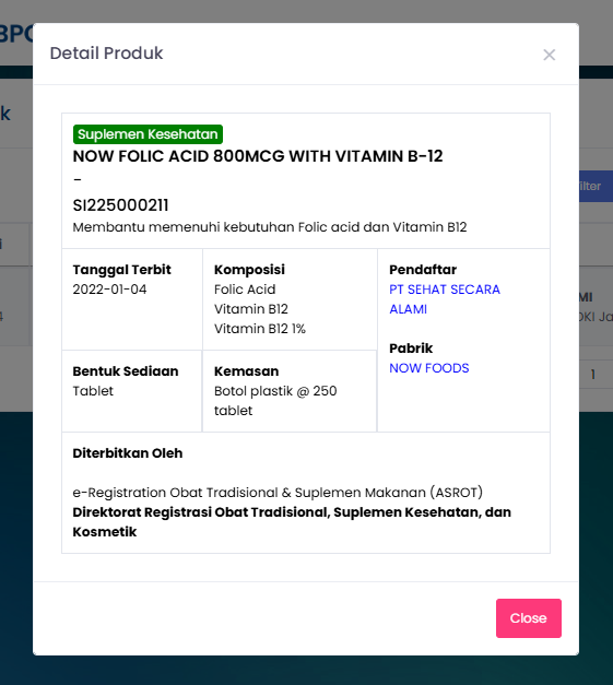 NOW Vitamin Folic Acid 250 Tablet - Suplemen Pemenuh Kebutuhan Asam Folat dan Vitamin B12
