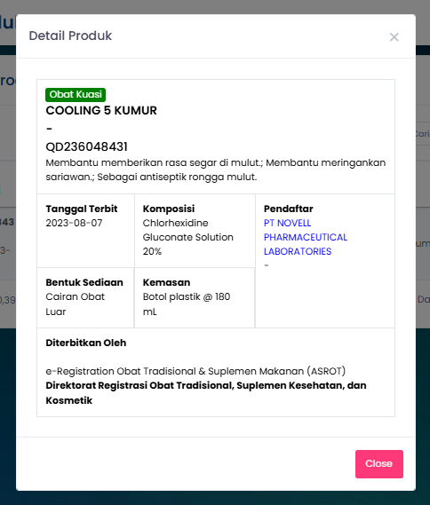 Cooling 5 Kumur - Obat Kumur