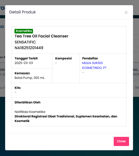 Sensatific Tea Tree Oil Facial Cleanser 300 ml - Pembersih Kulit Berminyak dan Berjerawat
