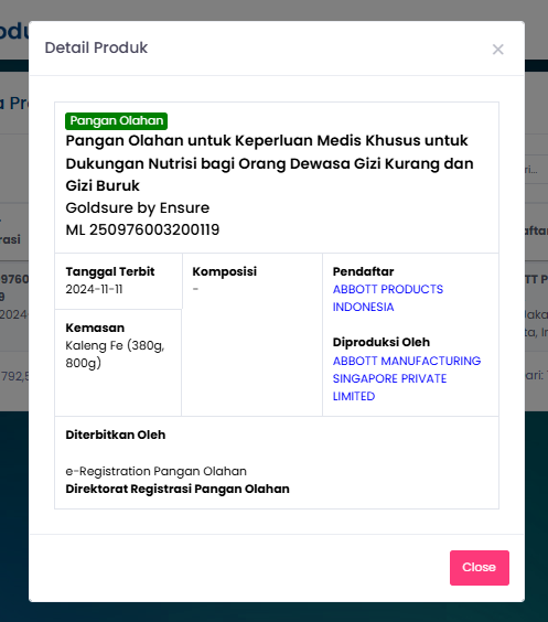 Goldsure By Ensure Vanila 380 Gram - Susu Penambah Nutrisi Dewasa Selama Masa Pemulihan