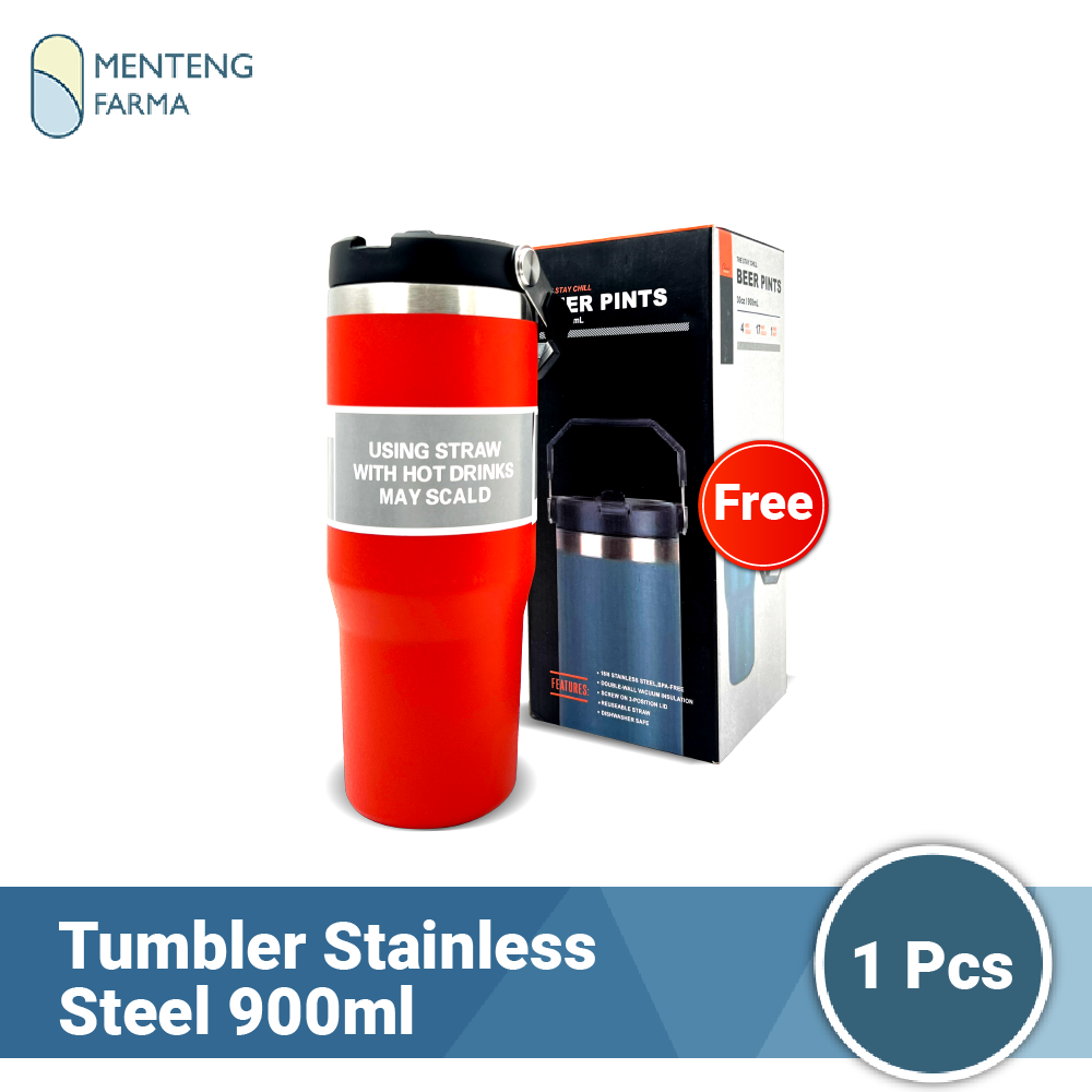 Free Gift Tumbler Stainless Steel 900 ML