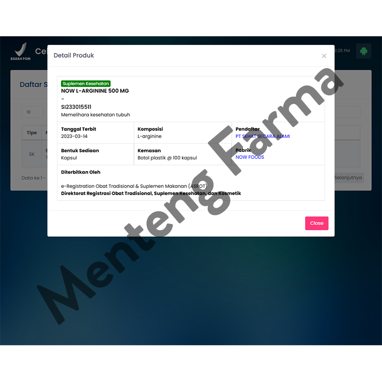 NOW L-Arginine 500 Mg 100 Capsules