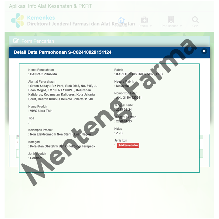 Kondom Vivo Ultra Thin