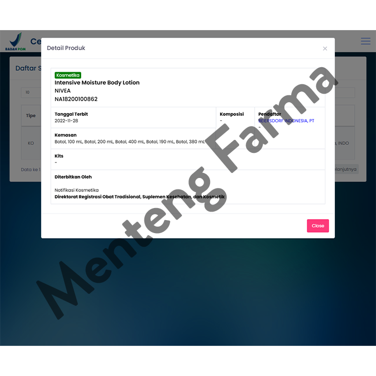 Nivea Intensive Moisture Body Lotion 380ml - Menjaga Kelembapan Kulit Selama 48 Jam