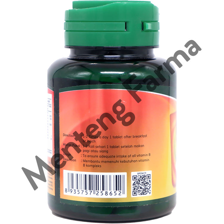Nutrimax B Complex 30 tablet - Suplemen Kesehatan dengan Vitamin B kompleks